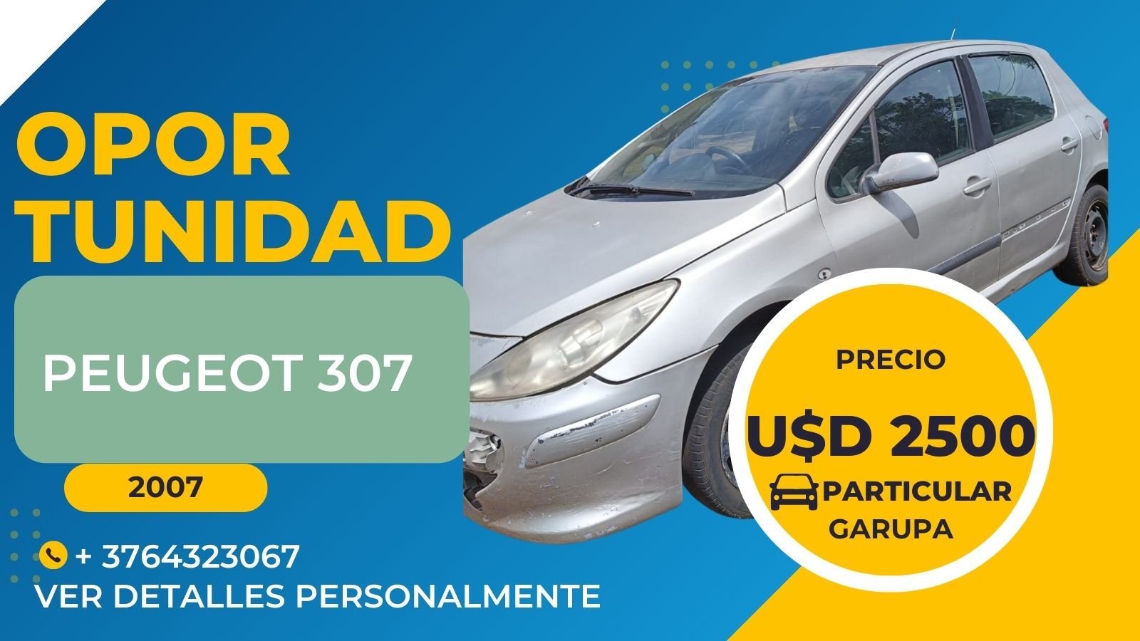PEUGEOT 307 Mod. 2007